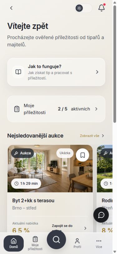 Příležitosti podle zaměření